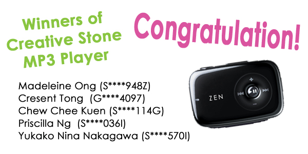 Winners of Creative Stone